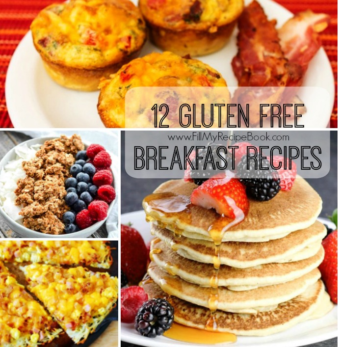12 Gluten Free Breakfast Recipes - Fill My Recipe Book