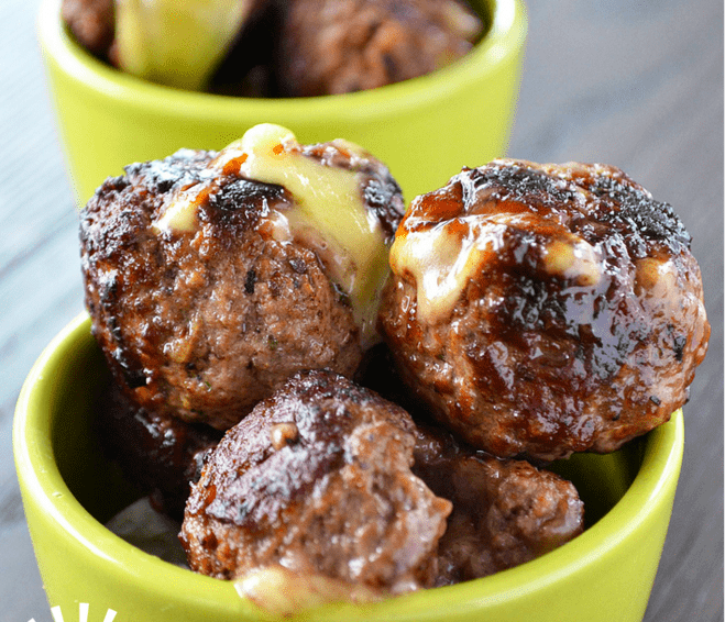 Keto cheese meatballs