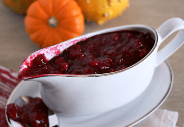 This cranberry sauce recipe infused with cinnamon and orange is the best cranberry sauce for your holiday table. It's my Grandmothers recipe and a family favorite.