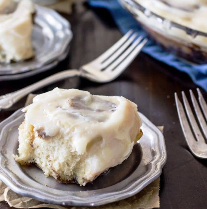 Easy no yeast cinnamon rolls