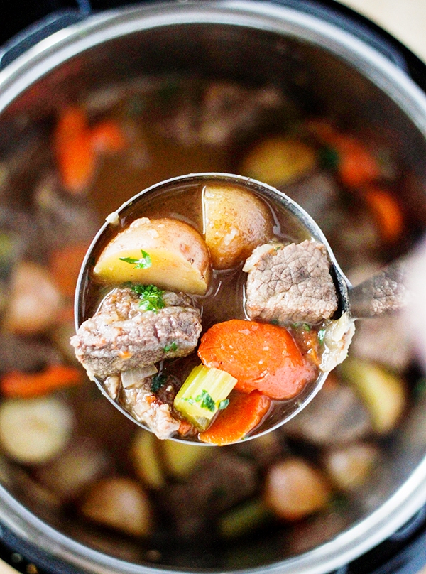 Instant pot beef stew recipe
