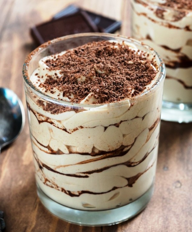 Easy tiramisu mousse 