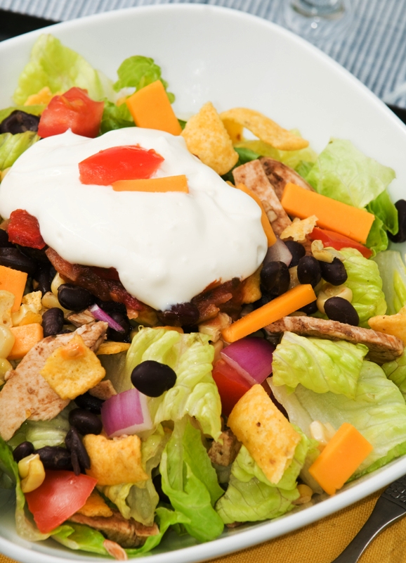 Chicken-taco-salad