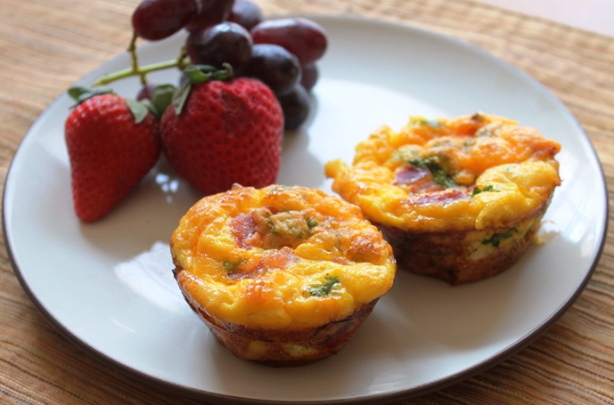 Breakfast casserole muffins