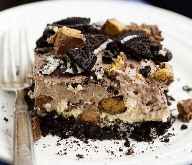 Peanut butter chocolate heaven dessert