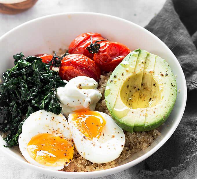 Savory-quinoa-breakfast-bowls