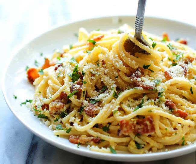 Spaghetti carbonara