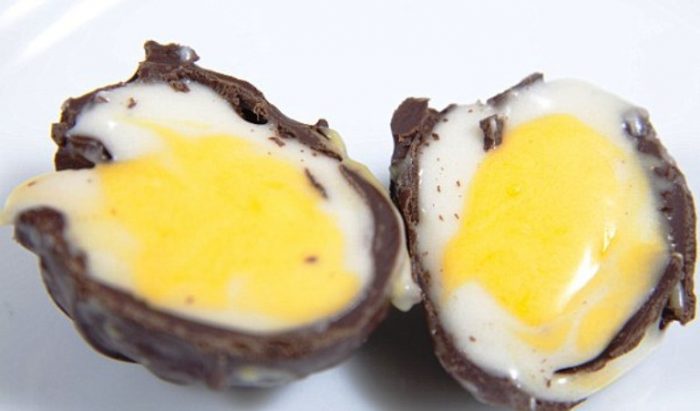 Make-creme-chocolate eggs-
