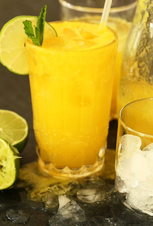 Pineapple ginger detox drink

