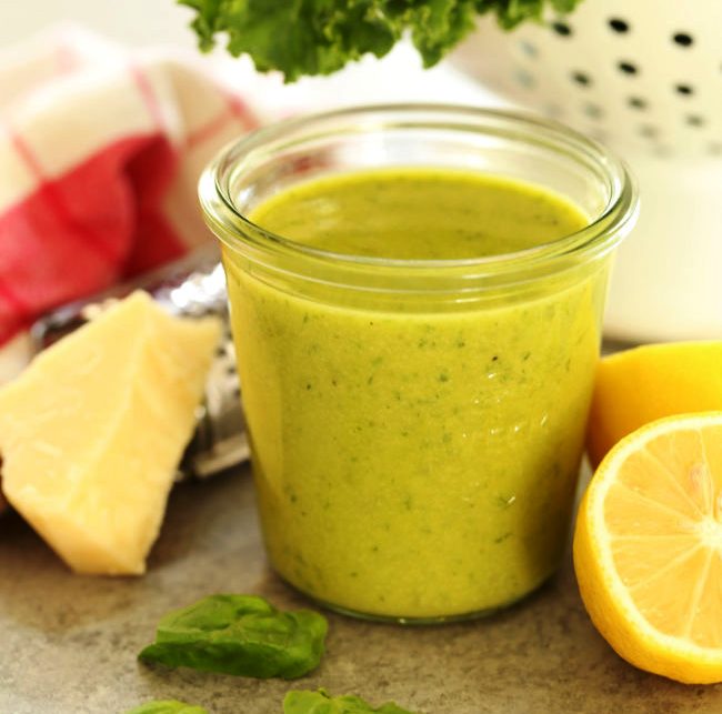  Lemon basil vinaigrette