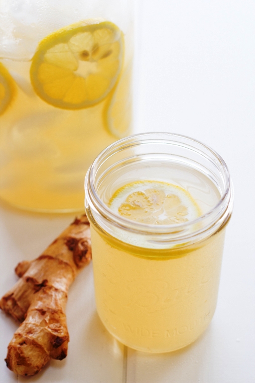  Honey ginger lemonade