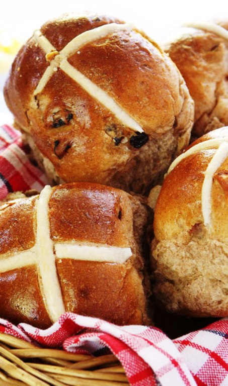 Hot cross buns are traditionally served at Easter but they're also a Sunday-morning favorite in our house. If you're still looking for inspiration for a Mother's Day morning treat, these sourdough hot cross buns are sure to be a hit!