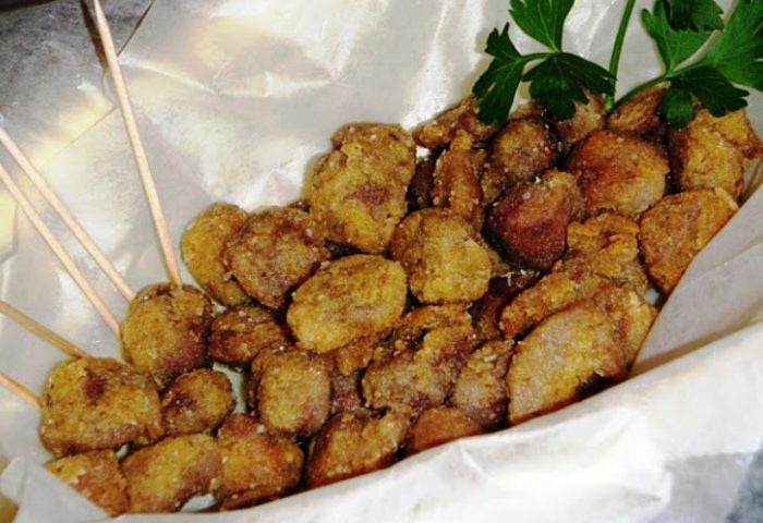 Chicken gizzards