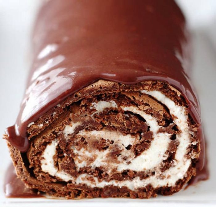 Chocolate-swiss-roll