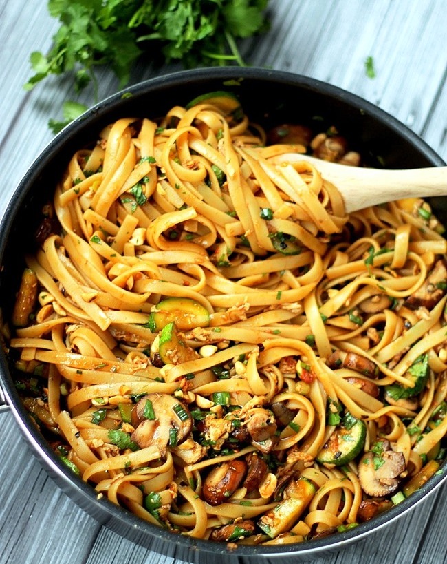 Spicy thai noodles
