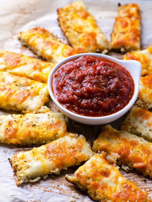 Cauliflower-breadsticks