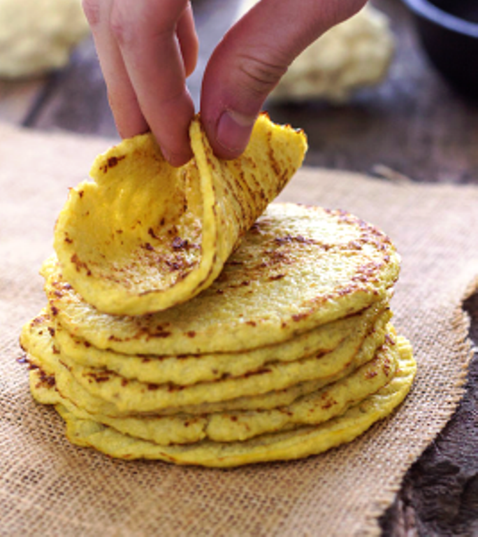 Cauliflower-tortillas