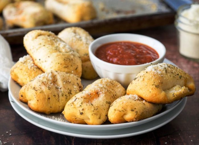 Crescent-mozzarella-sticks