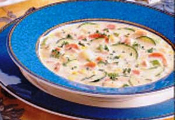 Alaskan-salmon-chowder