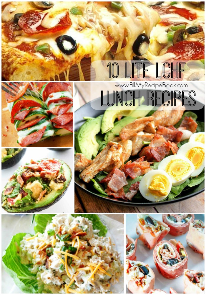 10 Lite LCHF Lunch Recipes Fill My Recipe Book