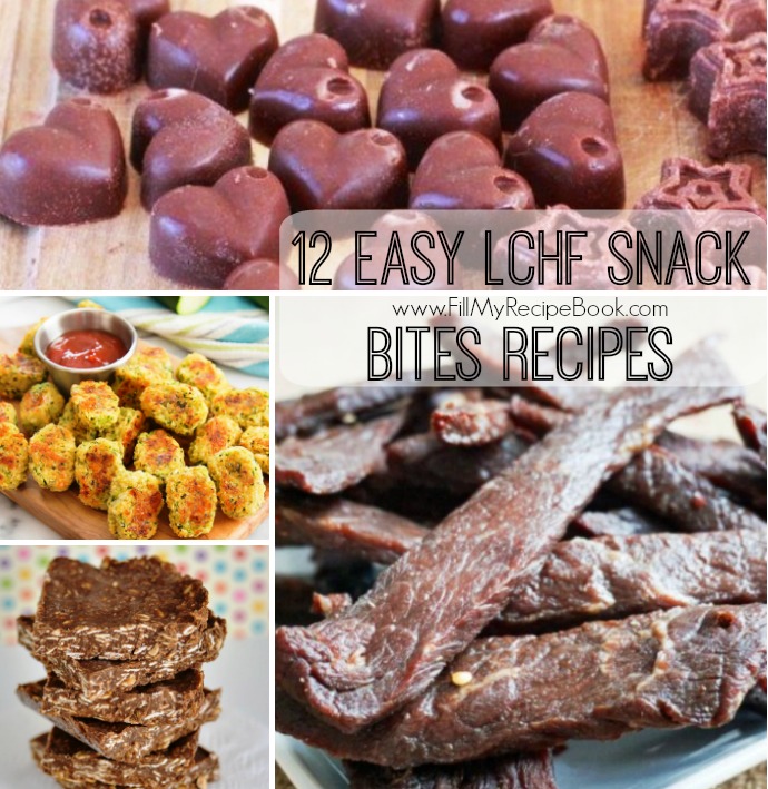 12 Easy LCHF Snack Bites Recipes Fill My Recipe Book
