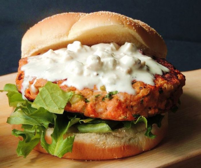 Buffalo-chicken-burgers