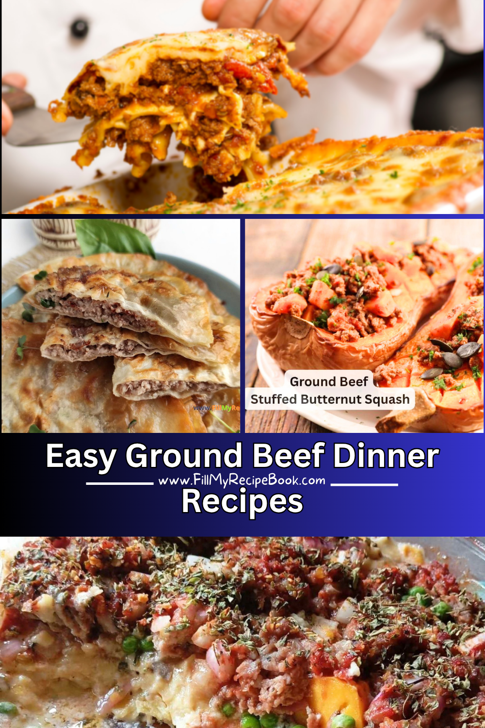 Easy ground beef dinner recipes perfect for busy weeknights and family meals. Find delicious, budget-friendly ideas including casseroles.