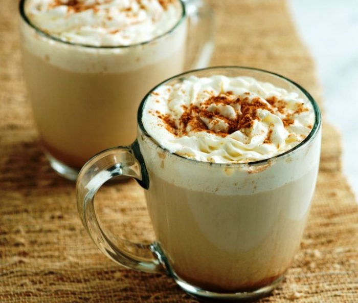 How to make the best pumpkin spice latte at home with pumpkin puree, coffee, milk, and fall spices. Better than store-bought! 