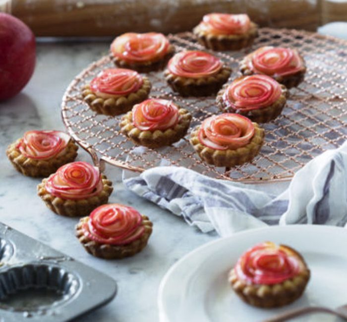 Rose-apple-tarts