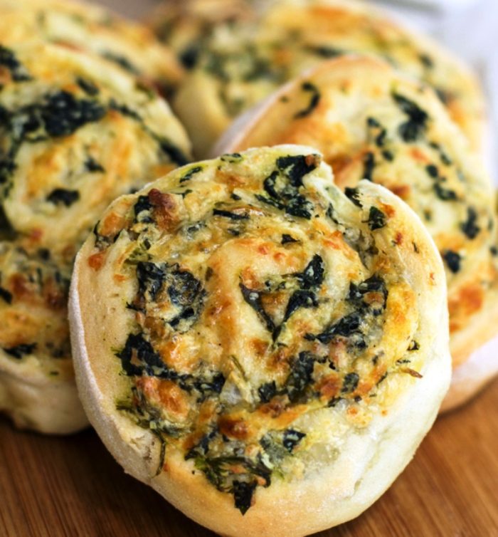 Spinach-dip-pinwheels