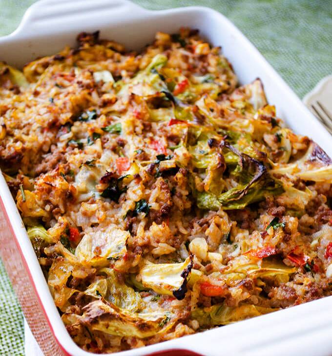 Unstuffed-cabbage-casserole