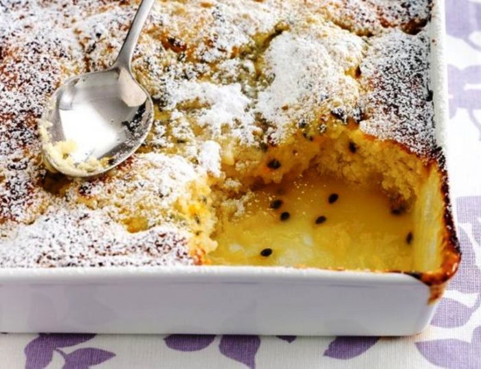 Ignite the romantic spark in the kitchen with this decadent coconut and passionfruit dessert.