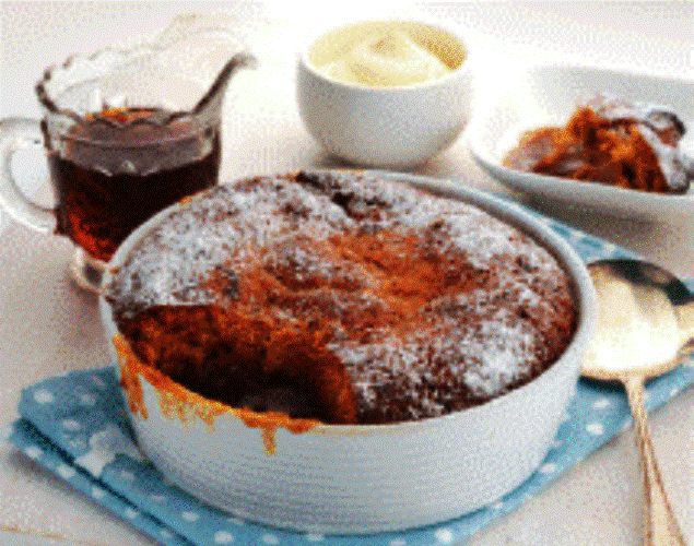 Self-saucing-ginger-toffee-pudding