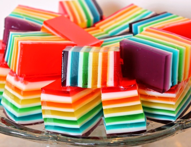 Rainbow-jello-recipe