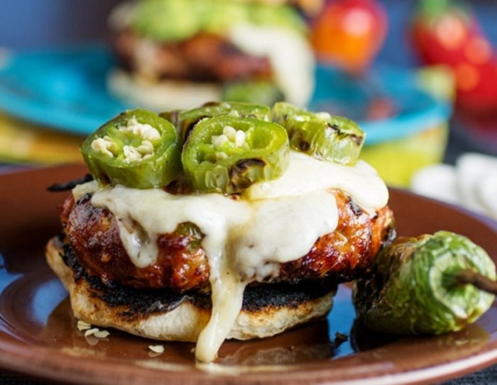 Turkey-chorizo-burgers-with-creamy-guacamole