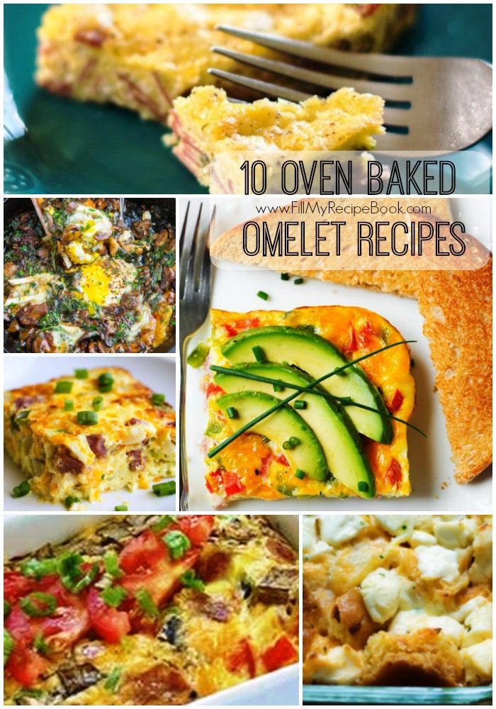 10 Oven Baked Omelet Recipes - Fill My Recipe Book