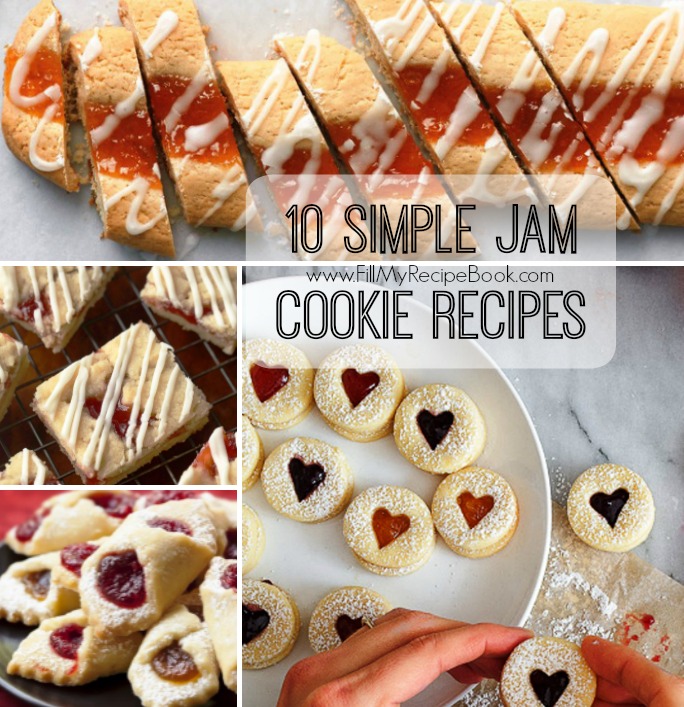 10 Simple Jam Cookie Recipes Fill My Recipe Book