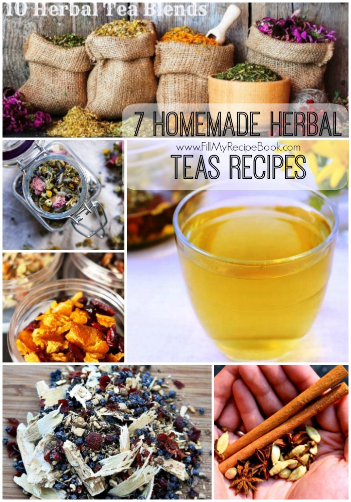 7 Homemade Herbal Teas Recipes Fill My Recipe Book