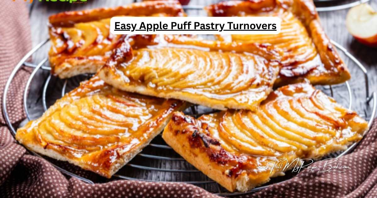 Easy Apple Puff Pastry Tarts recipe ideas. A simple mini dessert to bake with pastry and sweet apples sliced, seasoned with sugar, cinnamon.