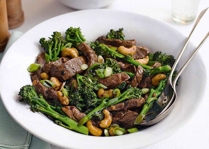 Sticky-beef-with-cashews