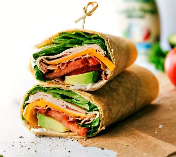 Turkey-avocado-ranch-club-wraps