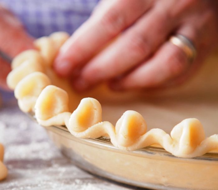 When was the last time you saw a really new way to create decorative pie crusts?
