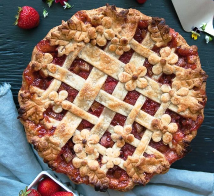 Strawberry-rhubarb-pie