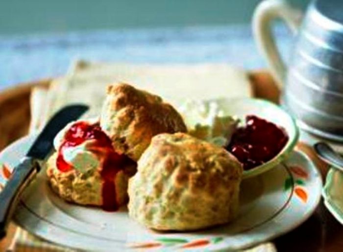 Tea time scones