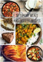 10 Sunday Meals and Dessert Recipes