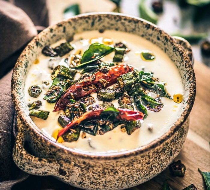 Bhindi-raita