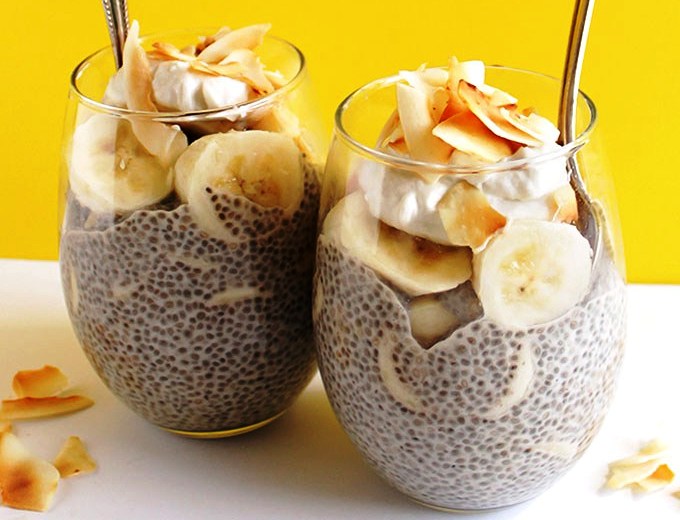 Coconut-banana-chia-seed-pudding