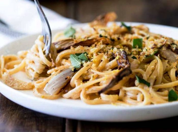 Pasta-roasted-fennel-lemon