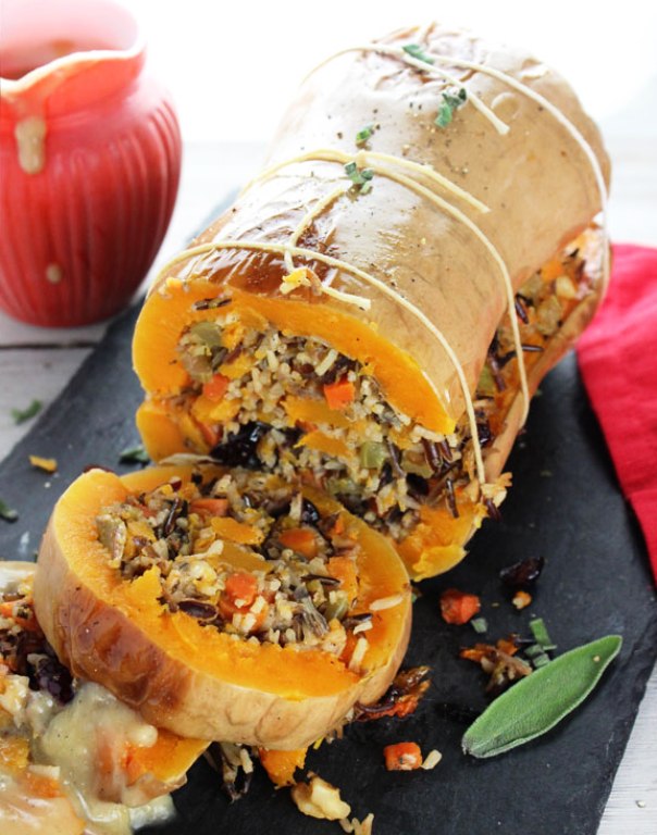 Stuffed-roasted-butternut-squash