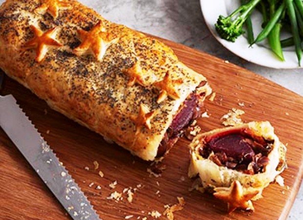 Beetroot-wellington